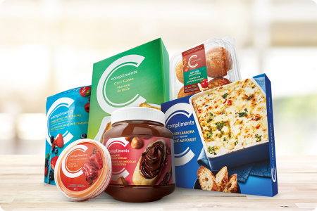 An image representing products of Compliments brand.